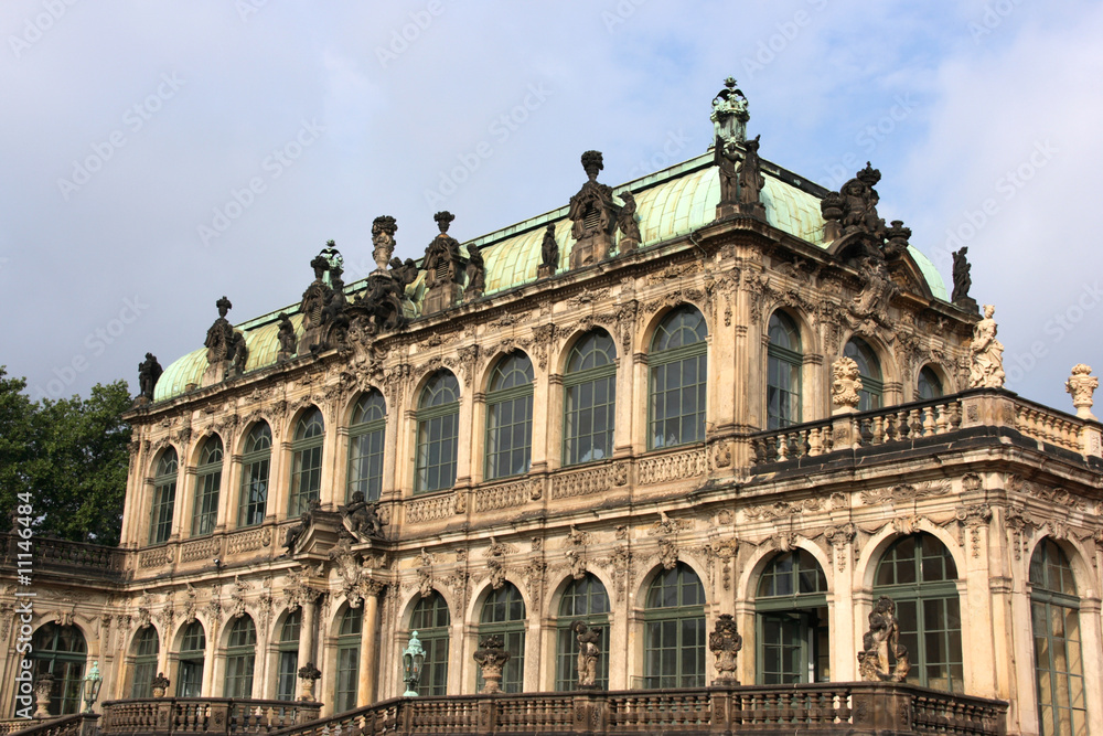 Sachsen landmark - Zwinger in Dresden