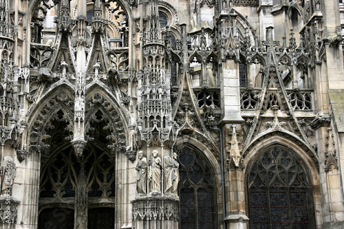 Gothic church in Louviers, France #11146677