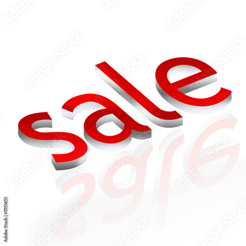 3d word - sale