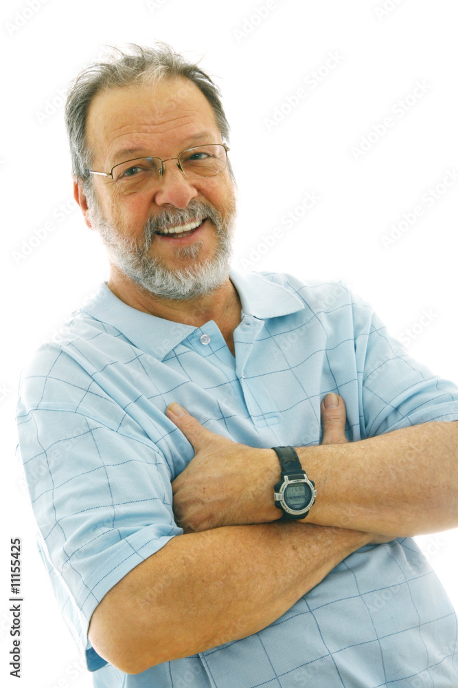 Portrait of a senior man Portrait of a senior man