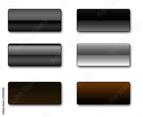 Rectangular web buttons