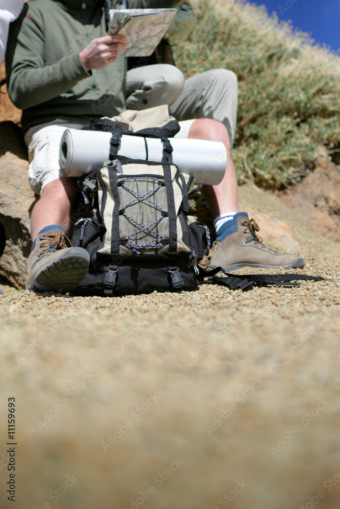 Obraz premium Equipement de trek