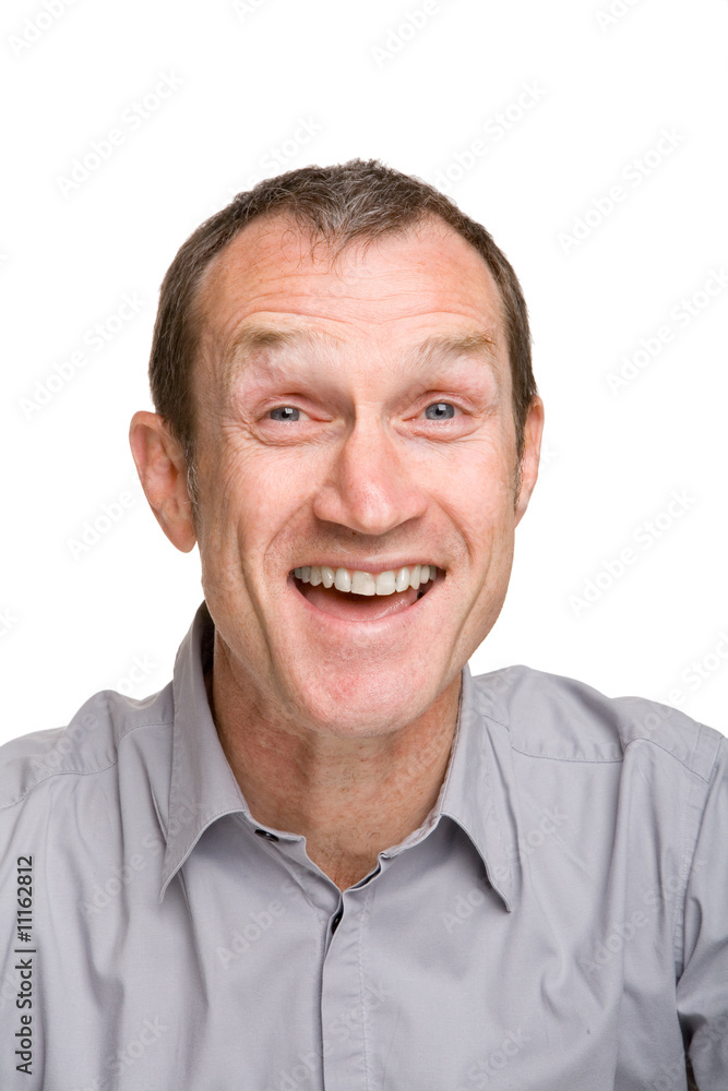 Visage et expression d'un homme Visage et expression d'un homme