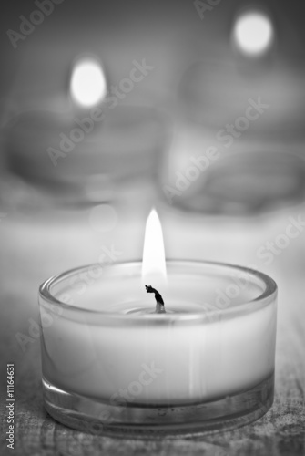 Candle - Black & White