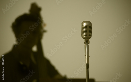Fotografie Microphone crooner