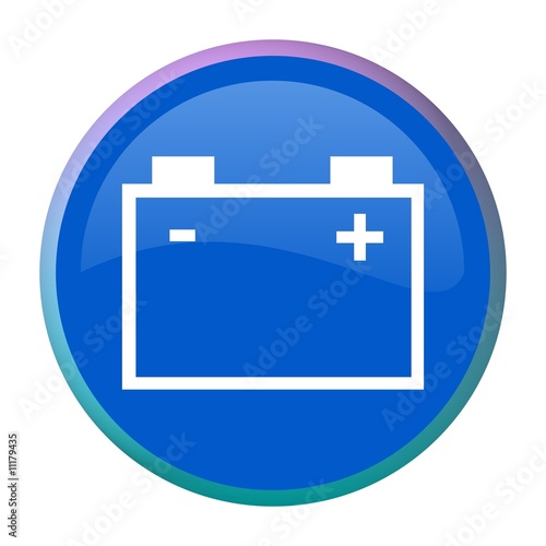 Car battery web button