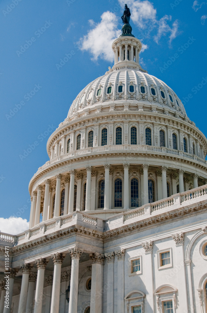 Obraz premium The United States Capitol Building in Washington, DC