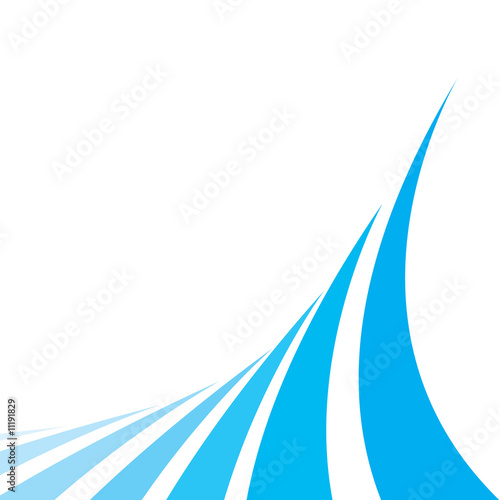 Abstract Swirly Layout