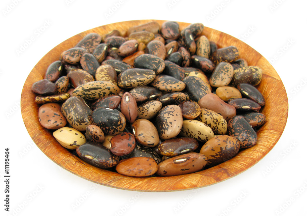 Beans brown and black for salad Beans brown and black for salad