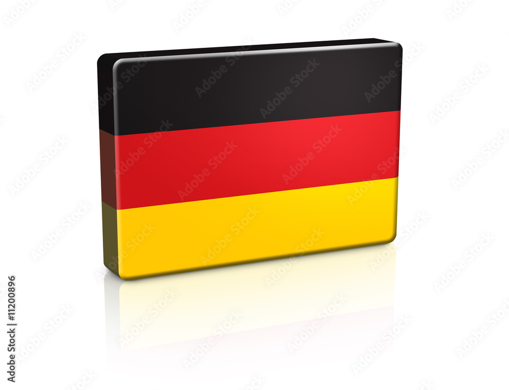 Fototapeta premium 3D German Banner