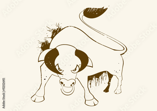 stier bulle zeichen