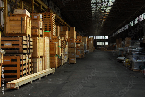 Wooden crates