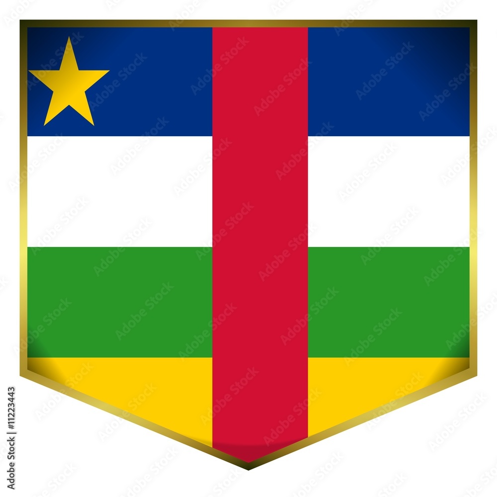 Écussons drapeaux République Centrafricaine thermocollant Écussons drapeaux République Centrafricaine thermocollant