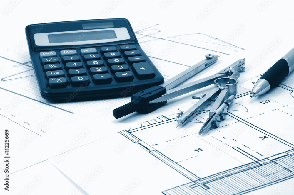 architectur plans of residential real estate architectur plans of residential real estate