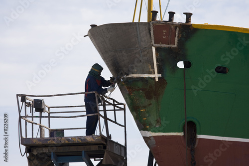 Photos Ouvrier de chantier naval
