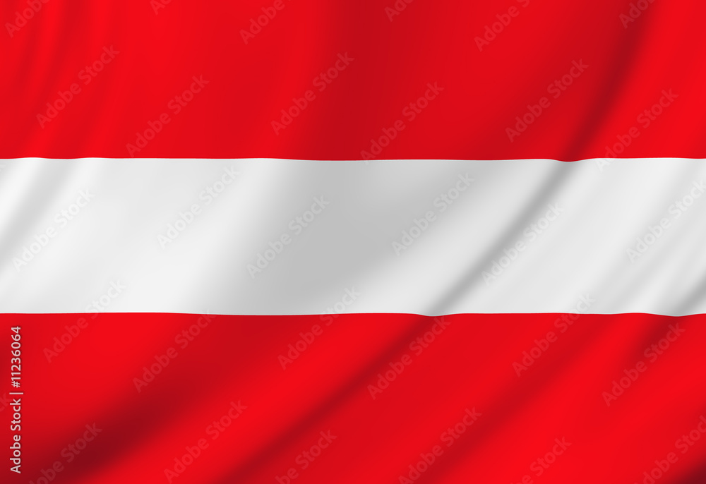 Fototapeta premium Austrian flag