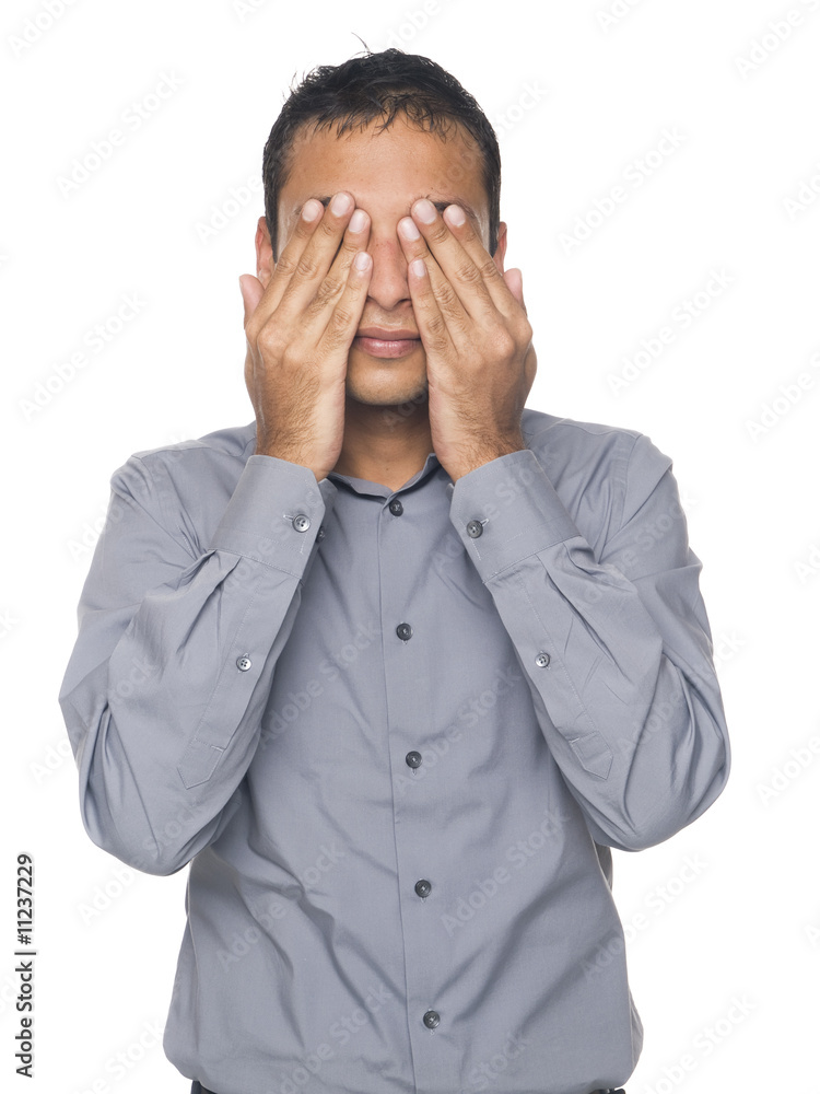 businessman - see no evil