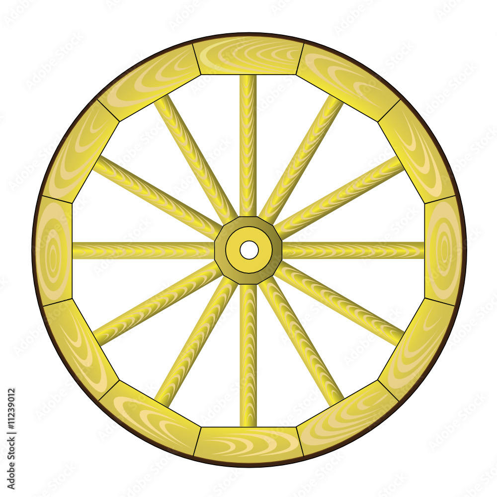 Obraz premium spoke wheel