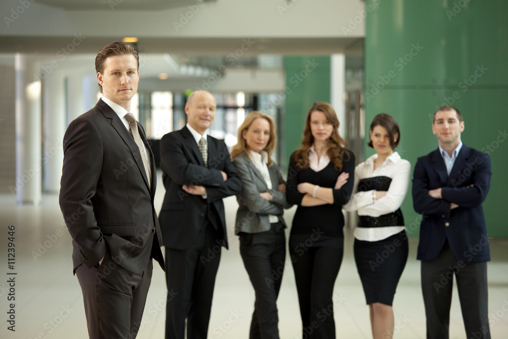 general manager with team general manager with team