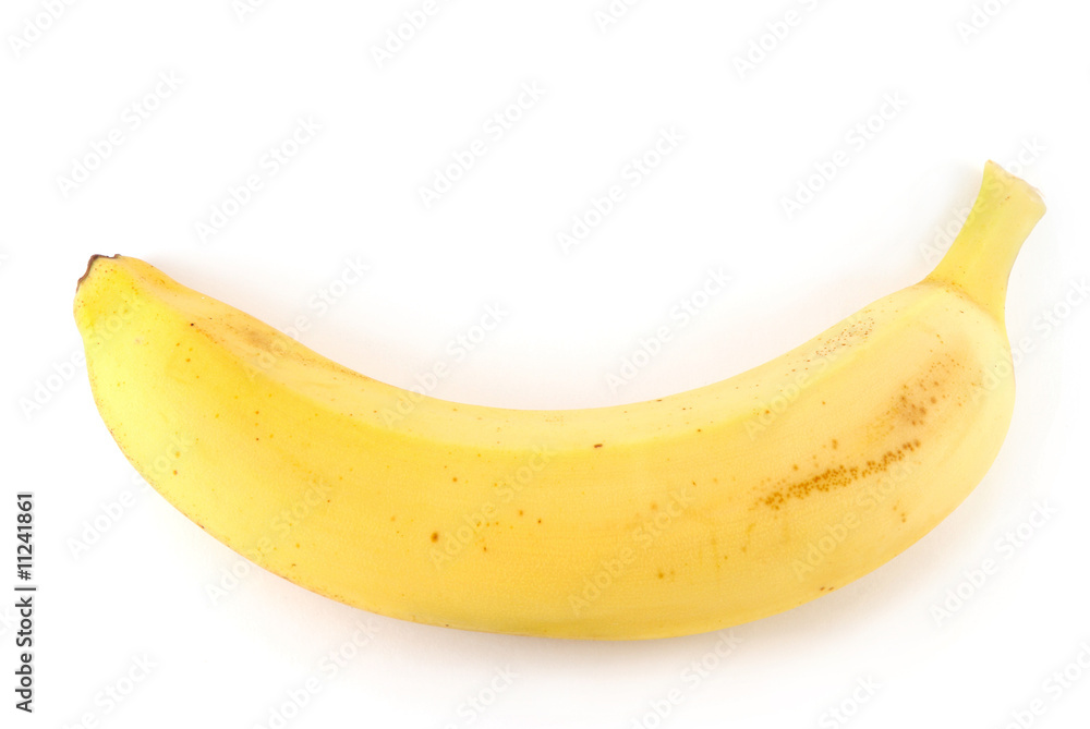isolated banana isolated banana