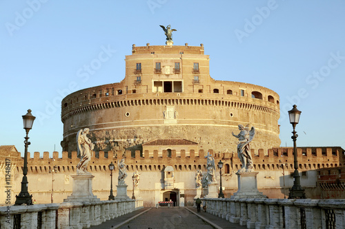 Castel Sant'angelo in rome italy