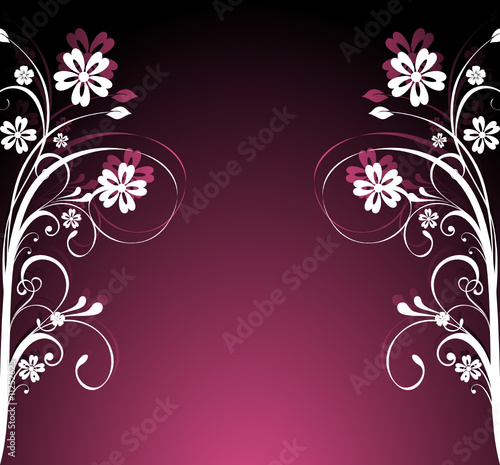 summer floral background