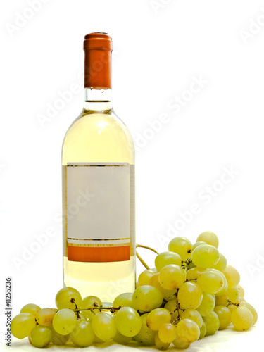 white wine with vine