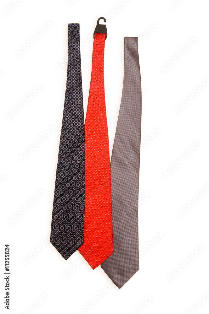 Neck tie isolated on the white background Neck tie isolated on the white background