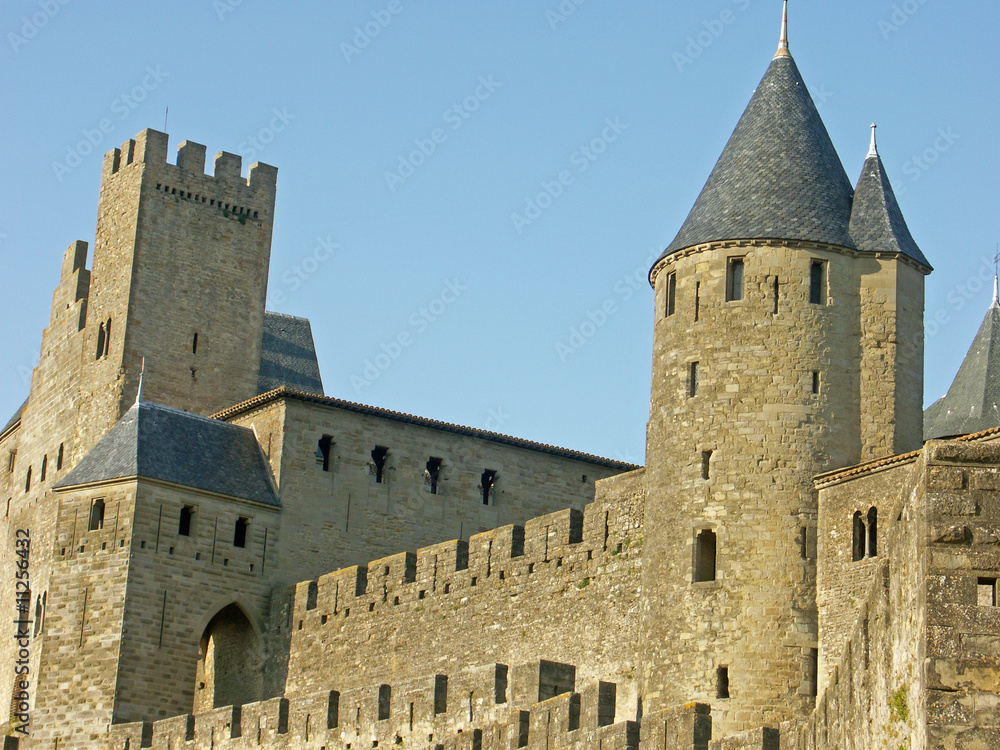 les remparts de Carcassonne