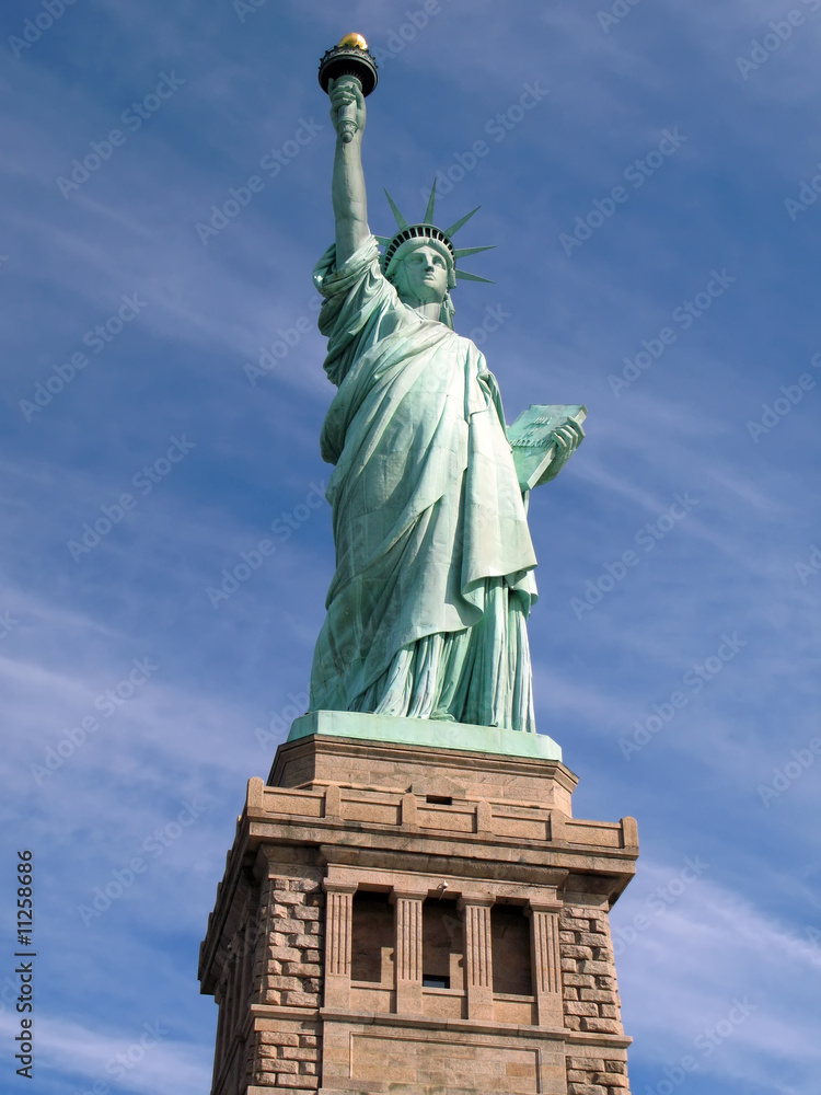 Statue of Liberty in New York City.