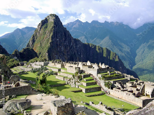 Machu Picchu near Cusco, Peru.