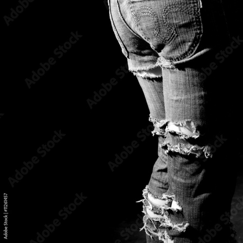 Ragged jeans