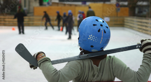 hockey sur glace photo