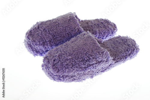 slippers purple