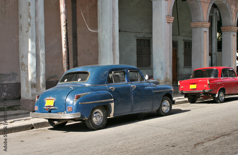 Vieilles voitures Américaines à Cuba