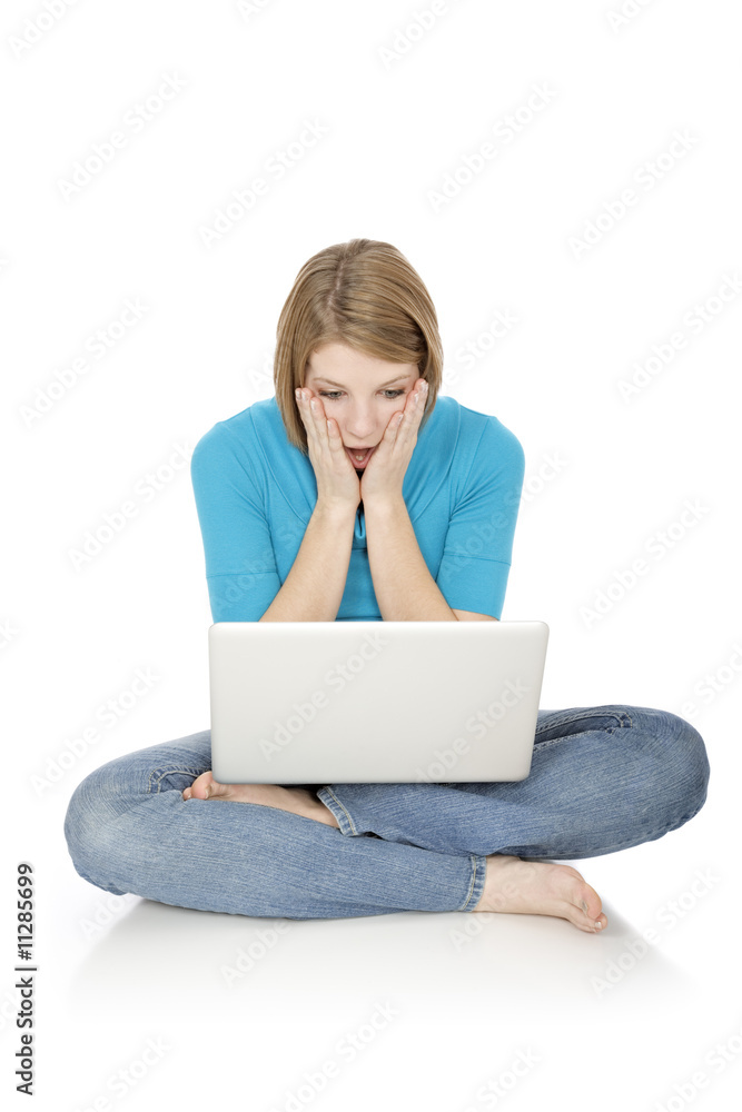 Naklejka premium Teen