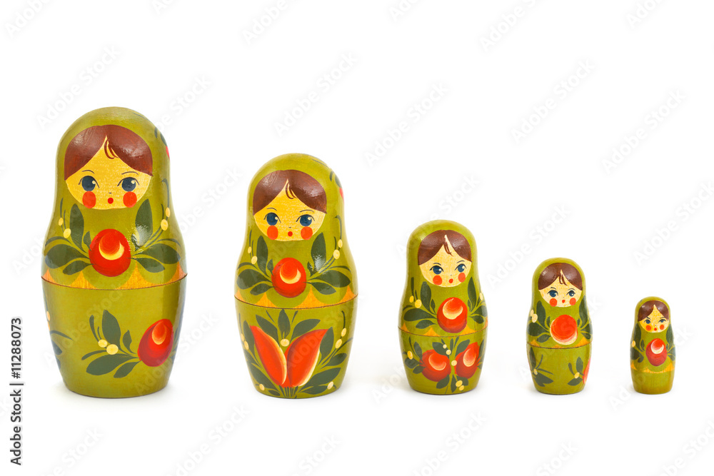 Russian toy matrioska Russian toy matrioska