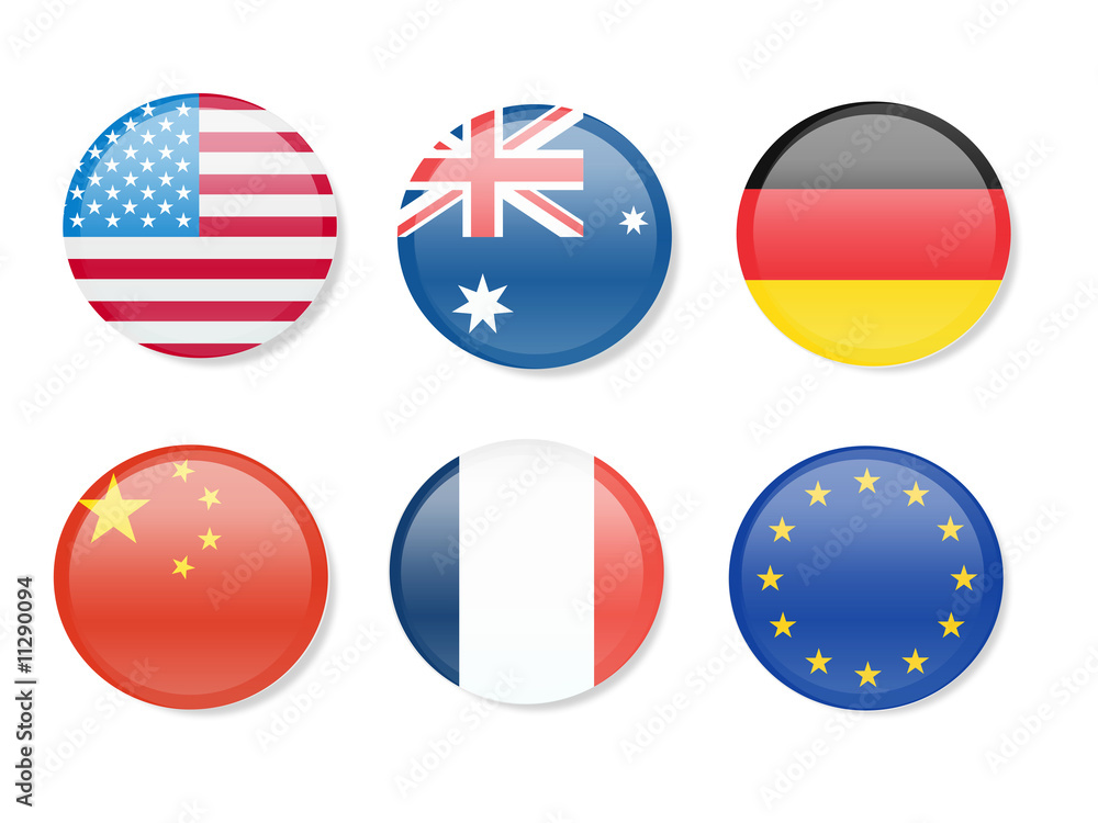 flag buttons flag buttons