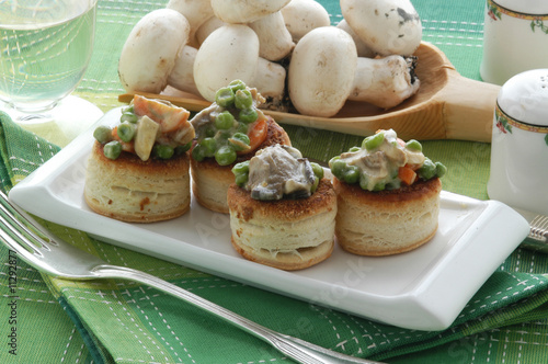 Fotografia Vol au vent vegetariani - Antipasti Trentino Alto Adige