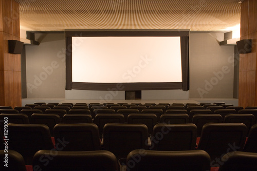 empty cinema auditorium