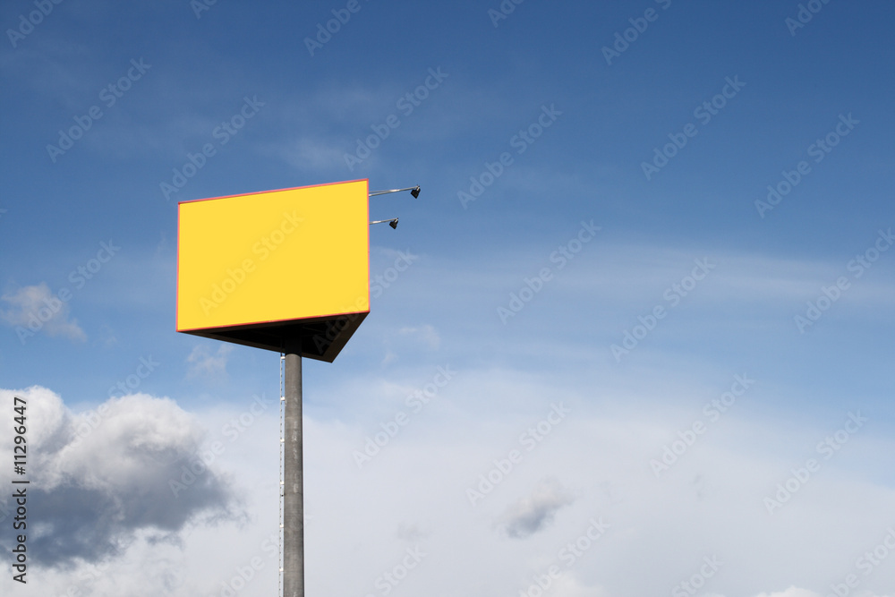 Empty Billboard