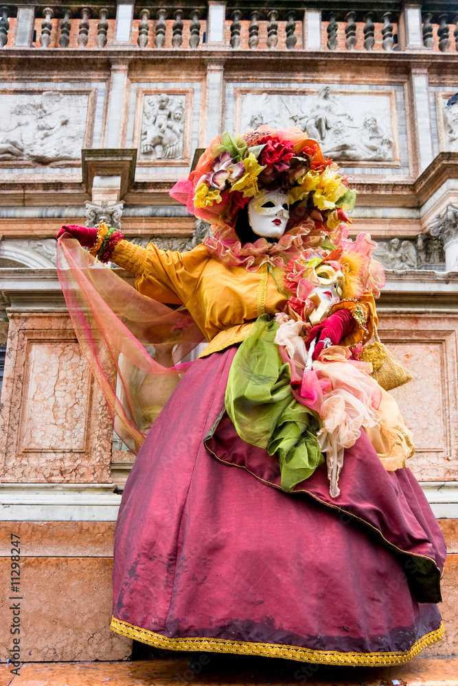 Naklejka premium Venice Mask, Carnival.