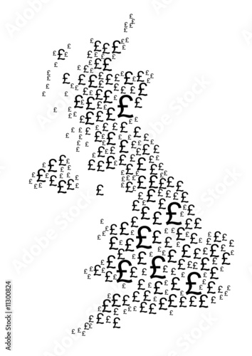 UK Pounds Map