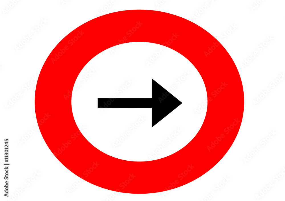 direction sign direction sign