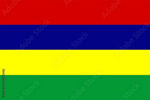 Flag Of Mauritius