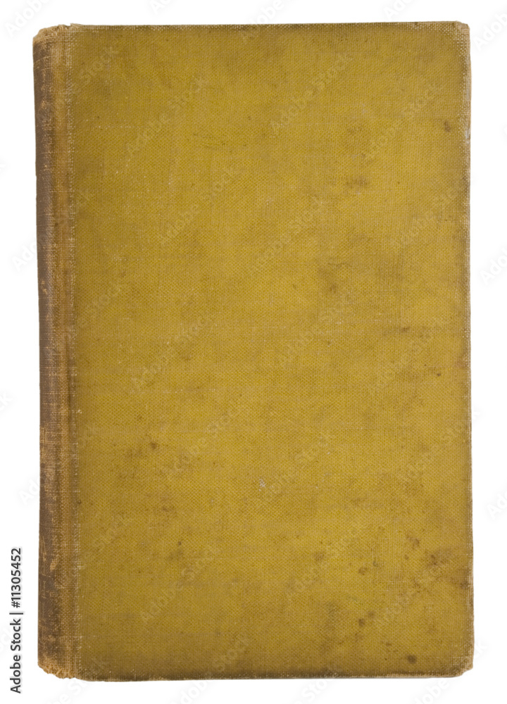 blank yellow book