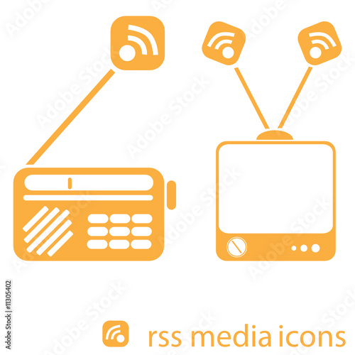 RSS media icons