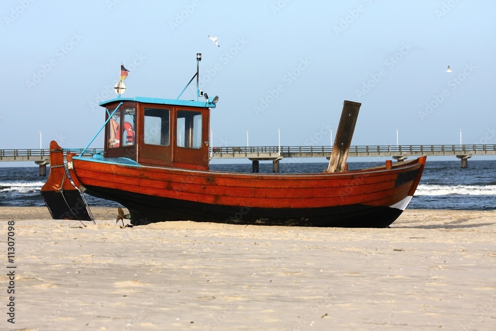 Fototapeta premium Fischerboot