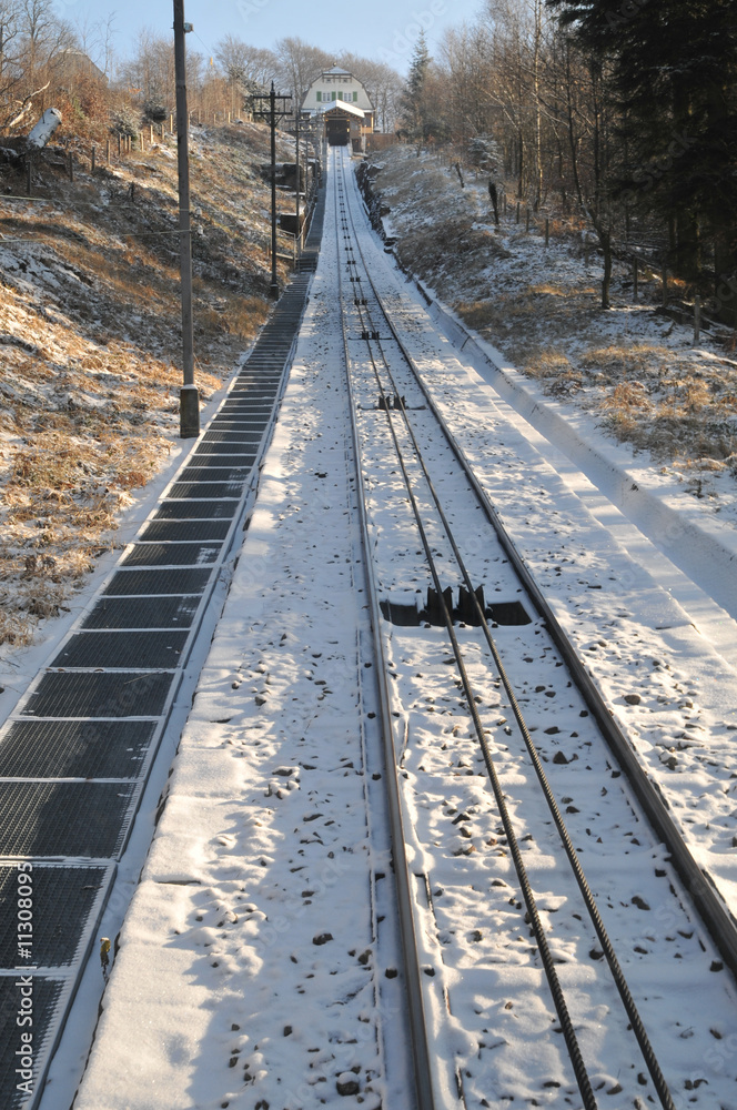 Fototapeta premium Bergbahn