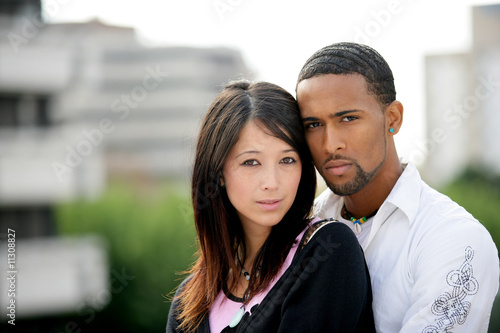 Portrait d'un jeune couple